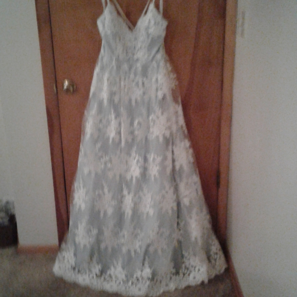 Light blue prom dress - Picture 4 of 4